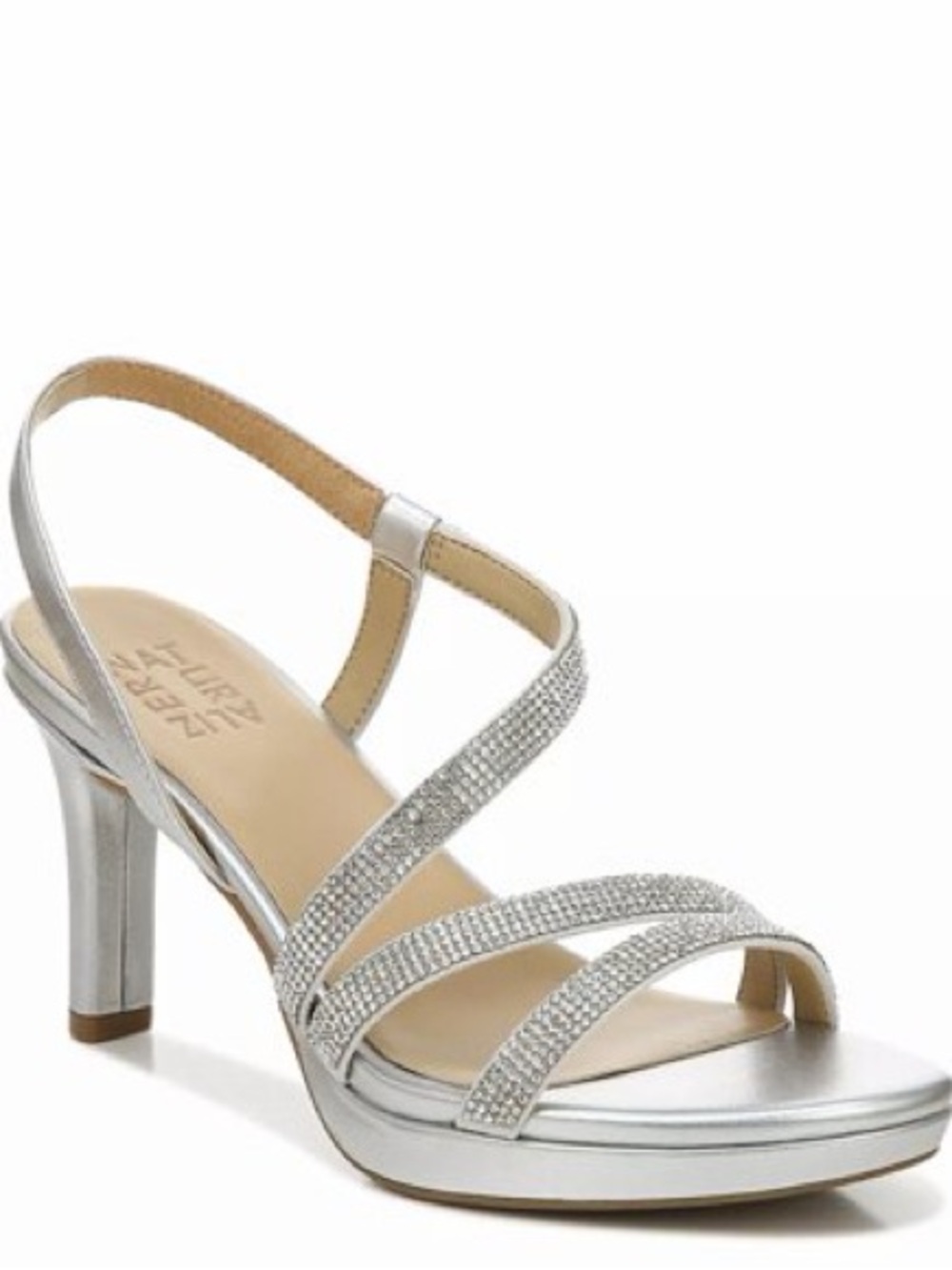 Naturalizer Brenta2 Platform Wide Width Sandal Heel